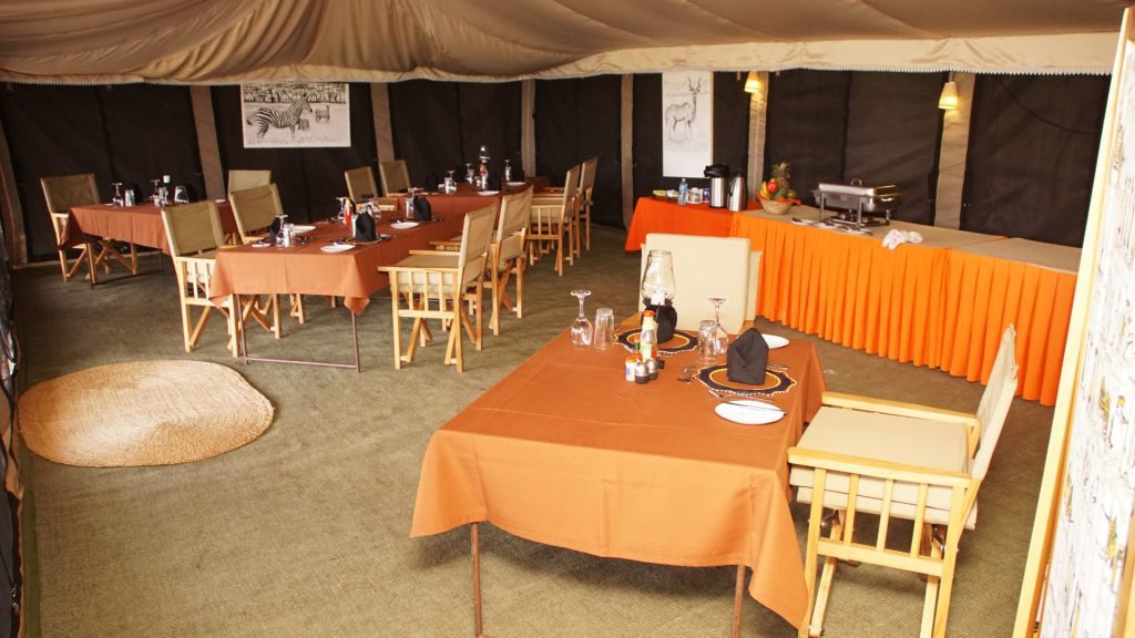 Ngorongoro Kuhama Camp 2 Mess tent